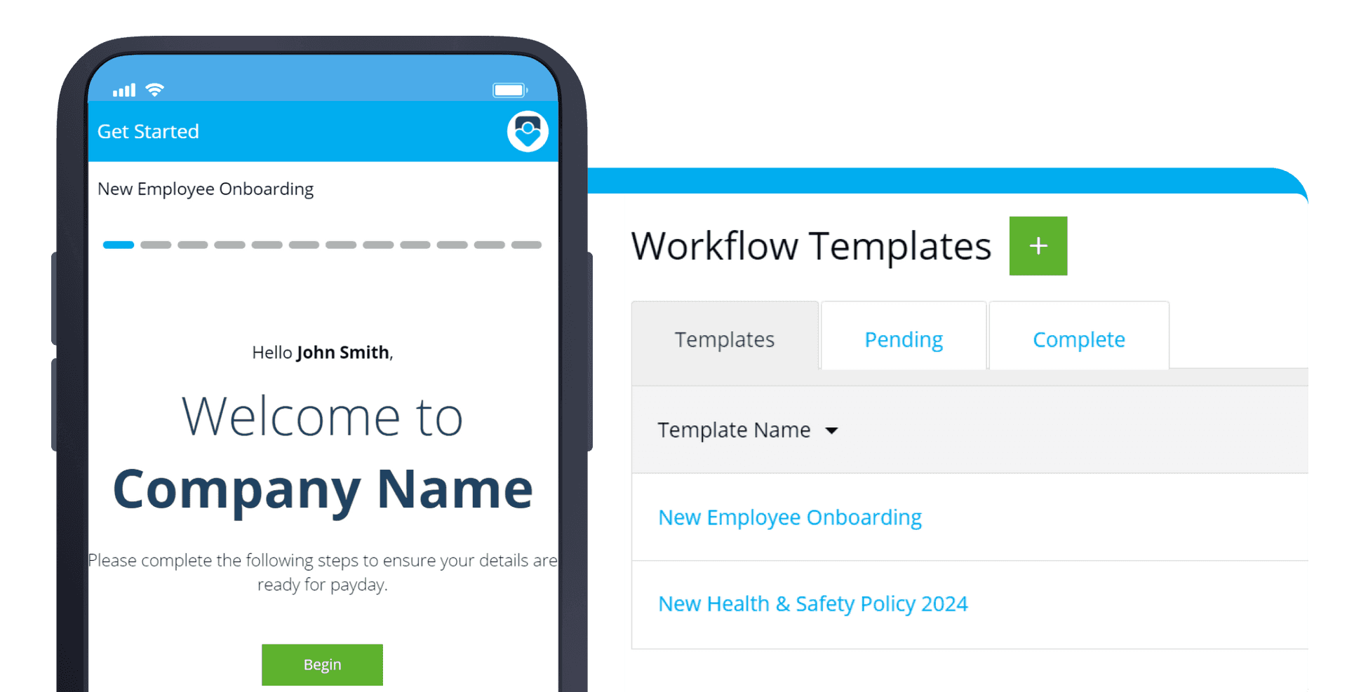 Workflow Menu and Employee Onboarding | PayHero Workflow Menu and Employee Onboarding | PayHero