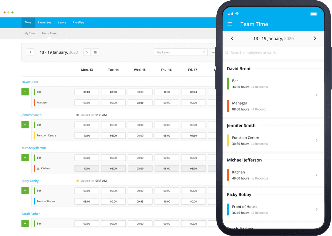 Employee Access | Timesheets, Leave, Expenses & Payslips | PayHero